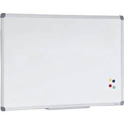 Visionchart Communicate Whiteboard 900x900mm Aluminium Frame