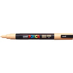 Uni Posca PC-3M Paint Marker Fine 1.3mm Bullet Tip Light Orange