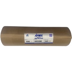 Protext Kraft Packaging Paper Roll 600mm x 340m 60gsm Brown