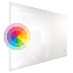 Visionchart Magnetic Custom Printed Planner Glassboard 900 x 600mm Frameless