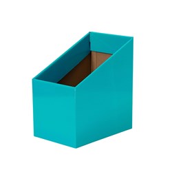Visionchart Creative Kids Cardboard Book Box Turquoise Pack of 5