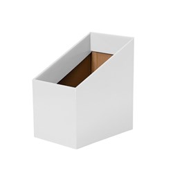 Visionchart Creative Kids Cardboard Book Box White Pack of 5