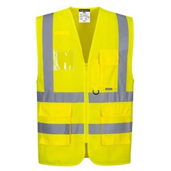 Portwest Hi-Vis Executive Vest 2XL Yellow