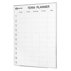 Quartet Planner Board 900 X 1200mm Portrait Aluminium Frame