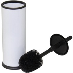 Compass Powder Coated Toilet Brush White