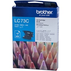 Brother LC-73C Ink Cartridge Cyan
