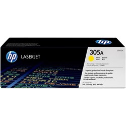 HP 305A LaserJet Toner Cartridge Yellow CE412A