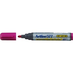 Artline 577 Whiteboard Marker Bullet 3mm Pink