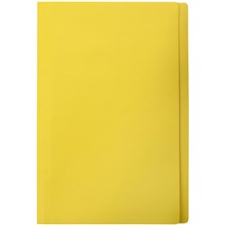 Marbig Manilla Folders Foolscap Yellow Pack Of 20