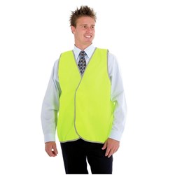 Zions Hi-Vis Daytime Safety Vest Fluoro Yellow