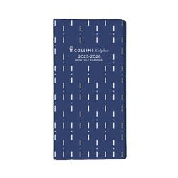 Collins Colplan Planner B6/7 2 Years Month To View Blue