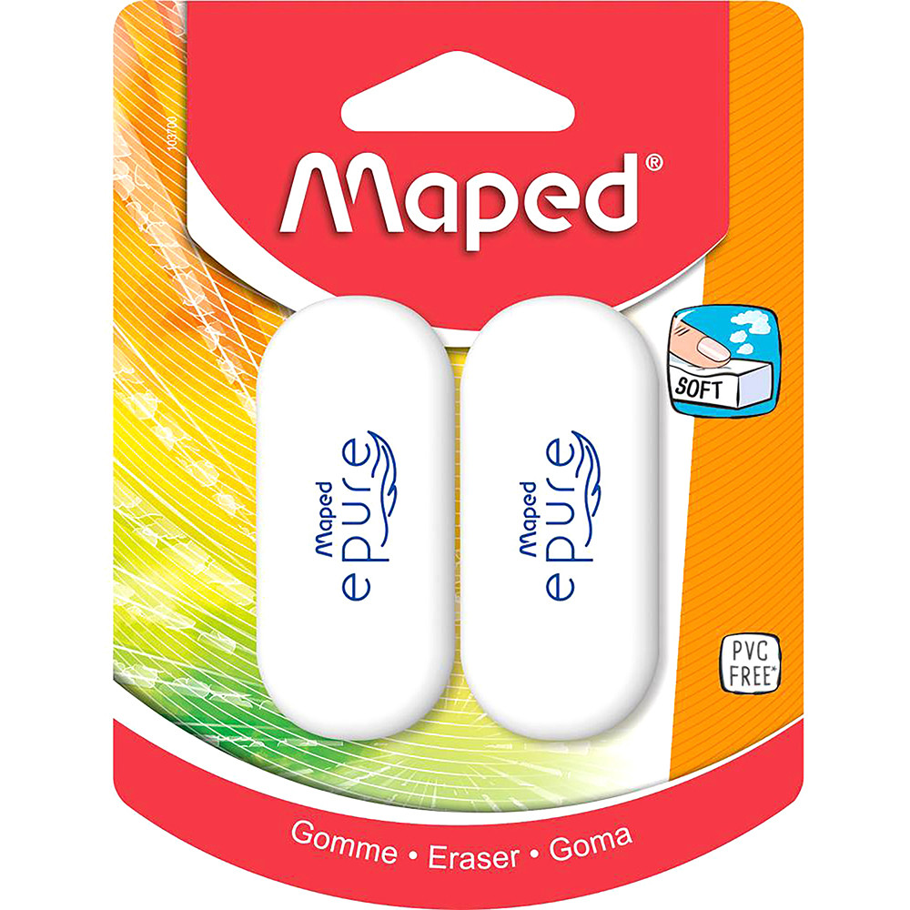 Maped Epure Eraser Pack 2