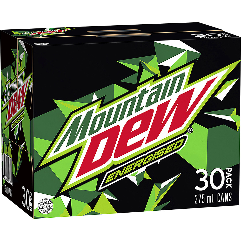 Mountain Dew 375ml Can Pack Of 30