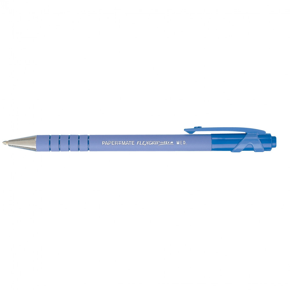Papermate Flexgrip Ultra Ballpoint Pen Retractable Medium 1mm Blue