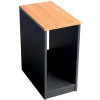 OM Computer Tower Box 290W x 500D x 580mmH Beech And Charcoal