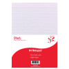 Stat Notepad A4 8mm Ruled 55Gsm White 50 Sheet