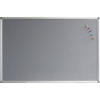 Rapidline Pinboard 2400W x 15D x 1200mmH Grey Felt Aluminium Frame