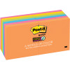 Post-It 654-12SSUC Super Sticky Notes 76mmx76mm Energy Boost Pack of 12