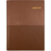 Collins Vanessa Financial Year Diary A5 Day to Page Brown