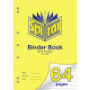 Spirax 120 Binder Book A4 64 Page 8mm Ruled