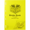 Spirax P120 Binder Book Poly Cover A4 64 Page 8mm Ruled