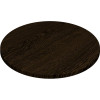 SM France Round Table Top Indoor Outdoor Use 600mm Diameter Wenge