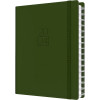 Collins Plan And Note Diary A5 Week To View With Notepad Green