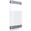 Quartet Infinity Customisable Magnetic Glassboard 215 x 279mm Clear/Silver