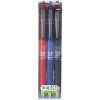 Pilot Frixion Point Knock Pen  0.4mm Synergy Tip Assorted Colours Wallet of 3