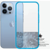 PanzerGlass SilverBullet ClearCase For iPhone 13 Pro Clear With Bondi Blue Edge