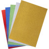Colourful Days Glitter Board A4 220gm Assorted Colours Pack of 25