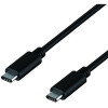 Astrotek USB-C 3.1 Type-C Sync Charger Cable Male To Male 1 Metre Black