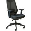 Rapidline Arco Ergonomic Chair High Mesh Back With Arms Fabric Seat and Back Black