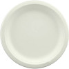 Writer Breakroom Earth Eco Heavy Duty Sugarcane Round Plate 180mm White Pack Of 25