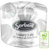 Sorbent Professional Luxury  Toilet Tissue Rolls 3 Ply  225 Sheets Carton of 48