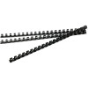 Rexel Plastic Binding Comb 6mm 21 Loop 25 Sheet Capacity Black Pack Of 100