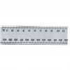 Marbig Plastic Ruler 40cm Clear