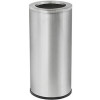 Compass Round Tidy Bin Open Top 45 Litres Stainless Steel