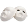 EC Paper Mache Mask Full Mask Pack of 24