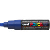 Uni Posca Paint Marker PC-8K  Broad 8mm Chisel Tip  Blue
