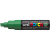 Uni Posca Paint Marker PC-8K  Broad 8mm Chisel Tip  Green