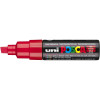 Uni Posca Paint Marker PC-8K  Broad 8mm Chisel Tip  Red