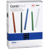 GBC Plastic Binding Comb 25mm 21 Loop 225 Sheets Capacity Blue Pack Of 50