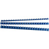 GBC Plastic Binding Comb 6mm 21 Loop 25 Sheets Capacity Blue Pack Of 100