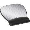 3M MW310LE Precise Mousing Surface With Gel-Filled Wrist Rest Black & Silver