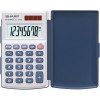 Sharp EL-243S Pocket Calculator 8 Digit Rubberised Keys Grey