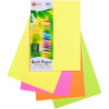 Quill Colour Copy Paper A4 80gsm Fluoro Assorted Pack of 100