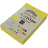 Rainbow Office Copy Paper A4 75gsm Fluoro Yellow Ream of 500
