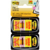 Post-It 680-SH2 Flags Twin Pack 25x43mm Sign Here Yellow Pack of 2