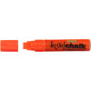 Texta Jumbo Liquid Chalk Marker Dry Wipe Chisel 15mm Orange